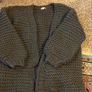 Basin and range chunky cardigan